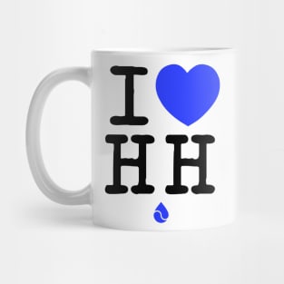 I Love Hydro Homies Black Mug